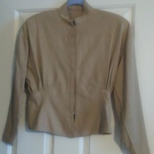 Vintage Vogue Inspired 100% Linen Jacket